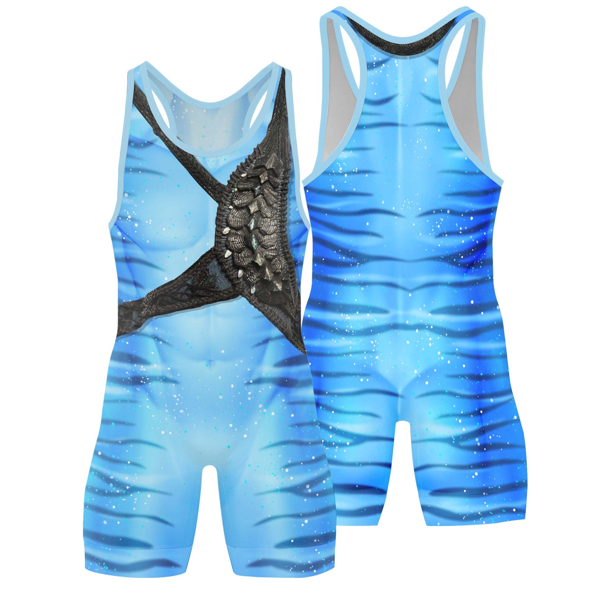 Avatar Cosplay Wrestling Singlet