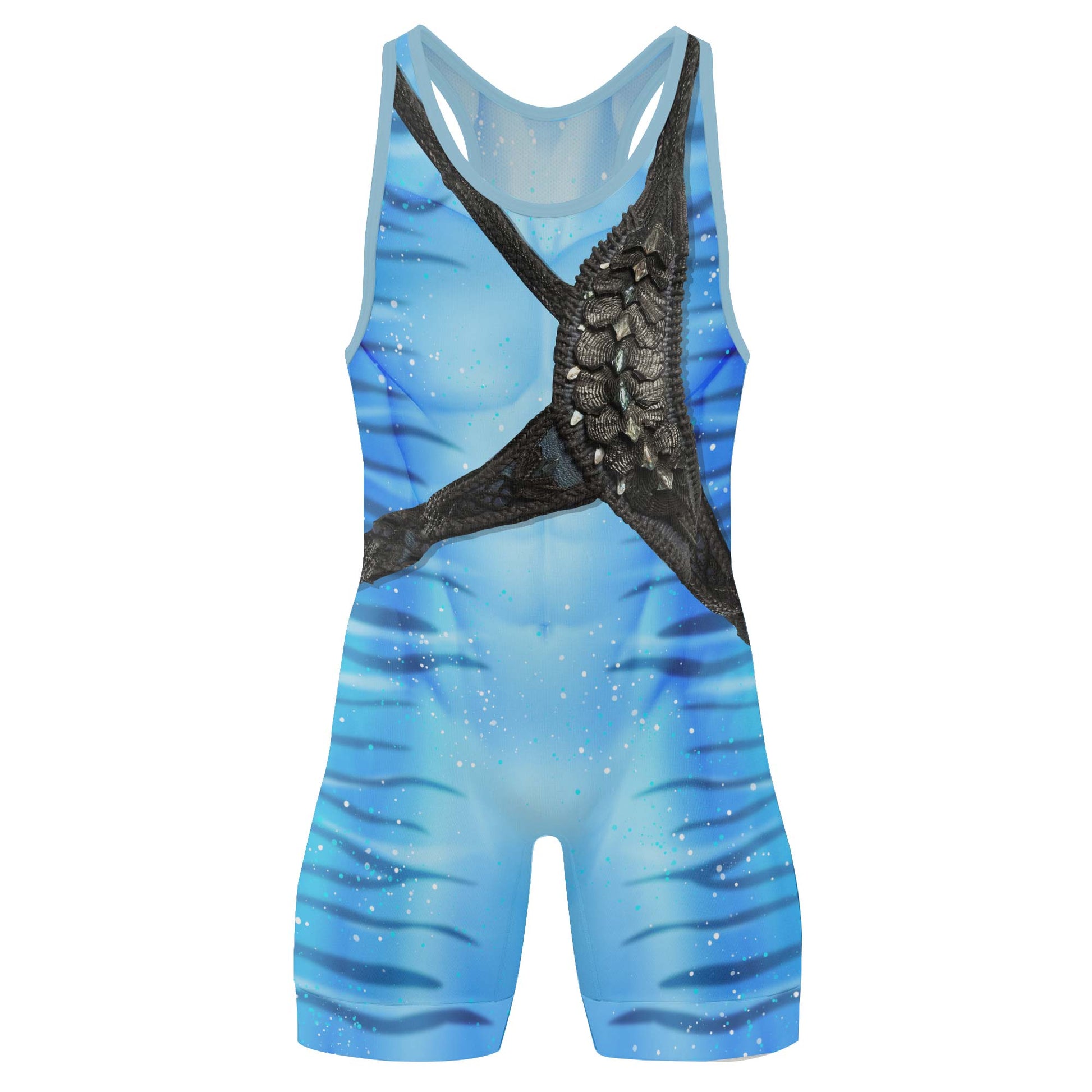 Avatar Cosplay Wrestling Singlet