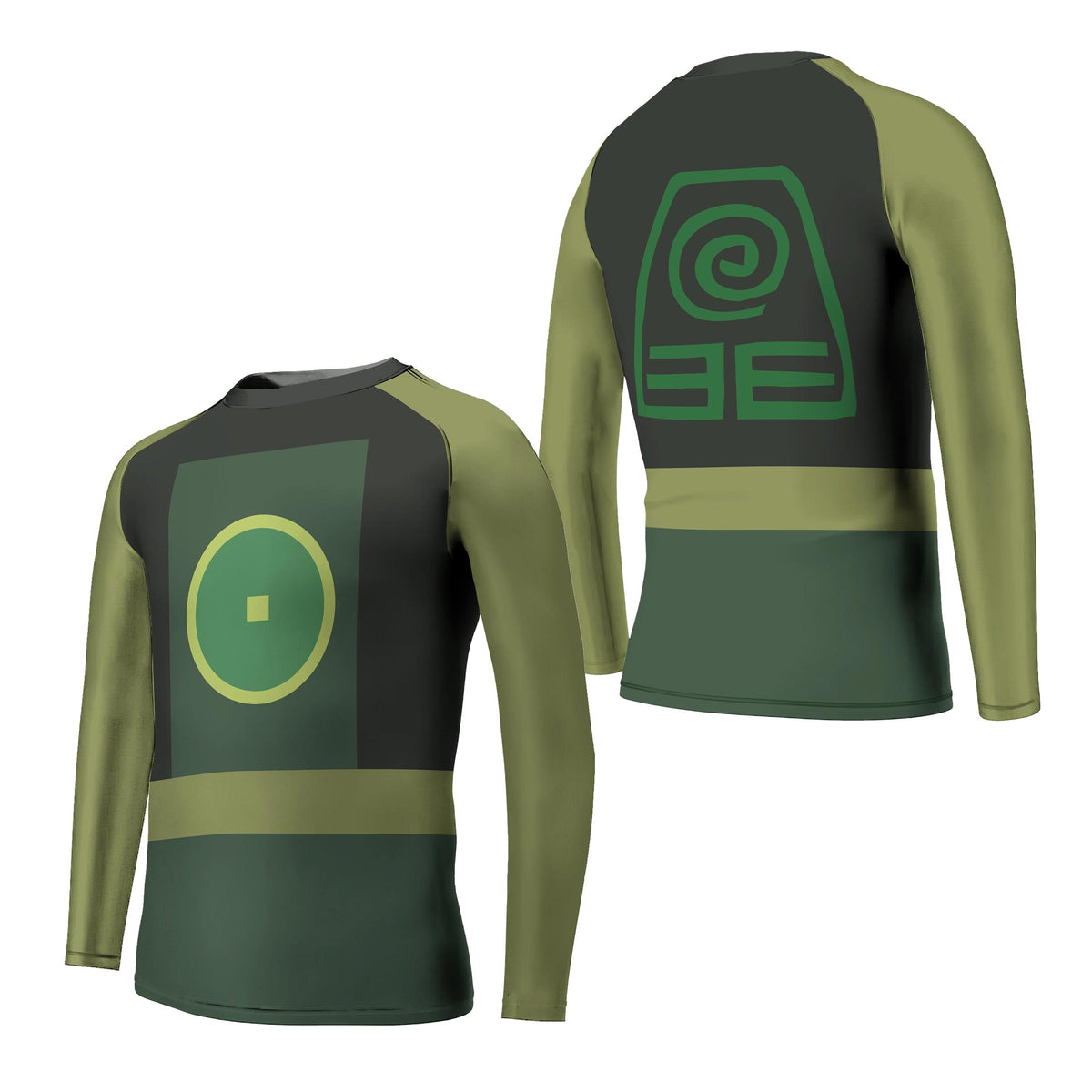 Avatar Earthbender Kids Rash Guard