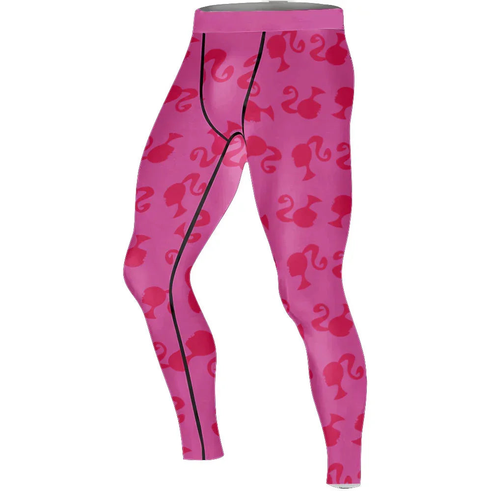 Barbie Men's Compression Leggings