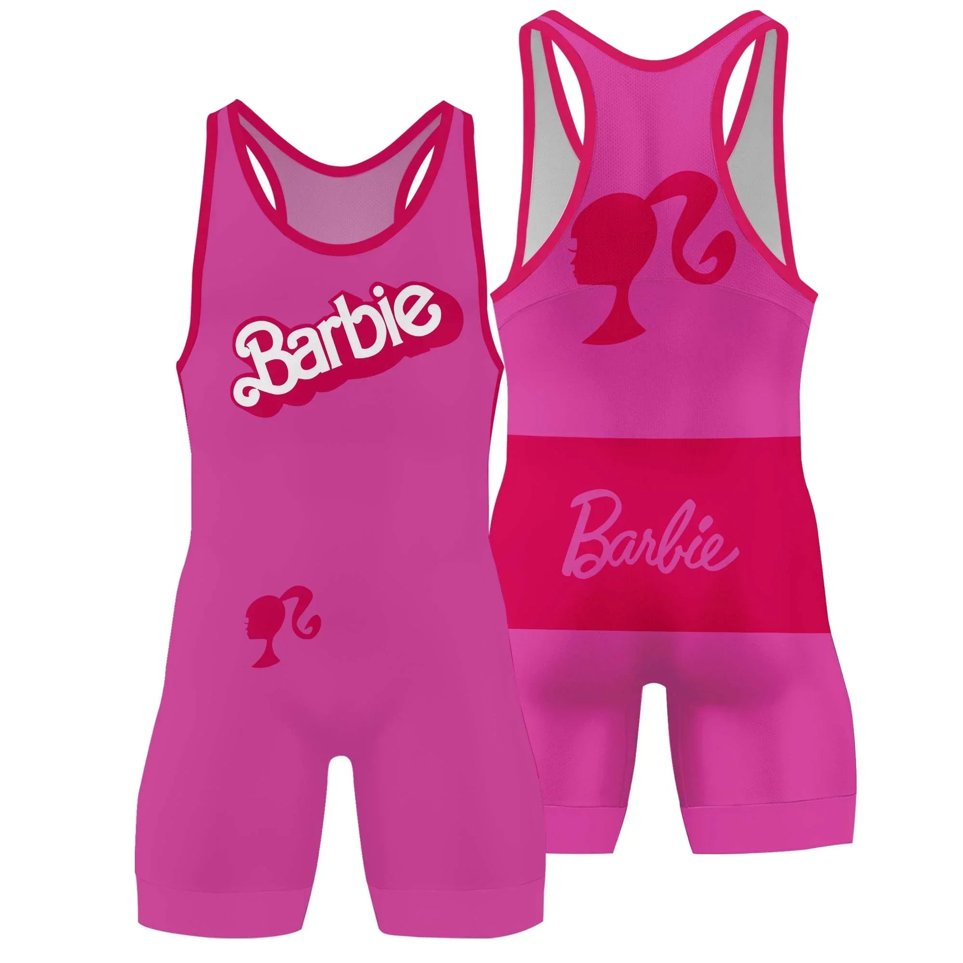 Barbie Wrestling Singlet