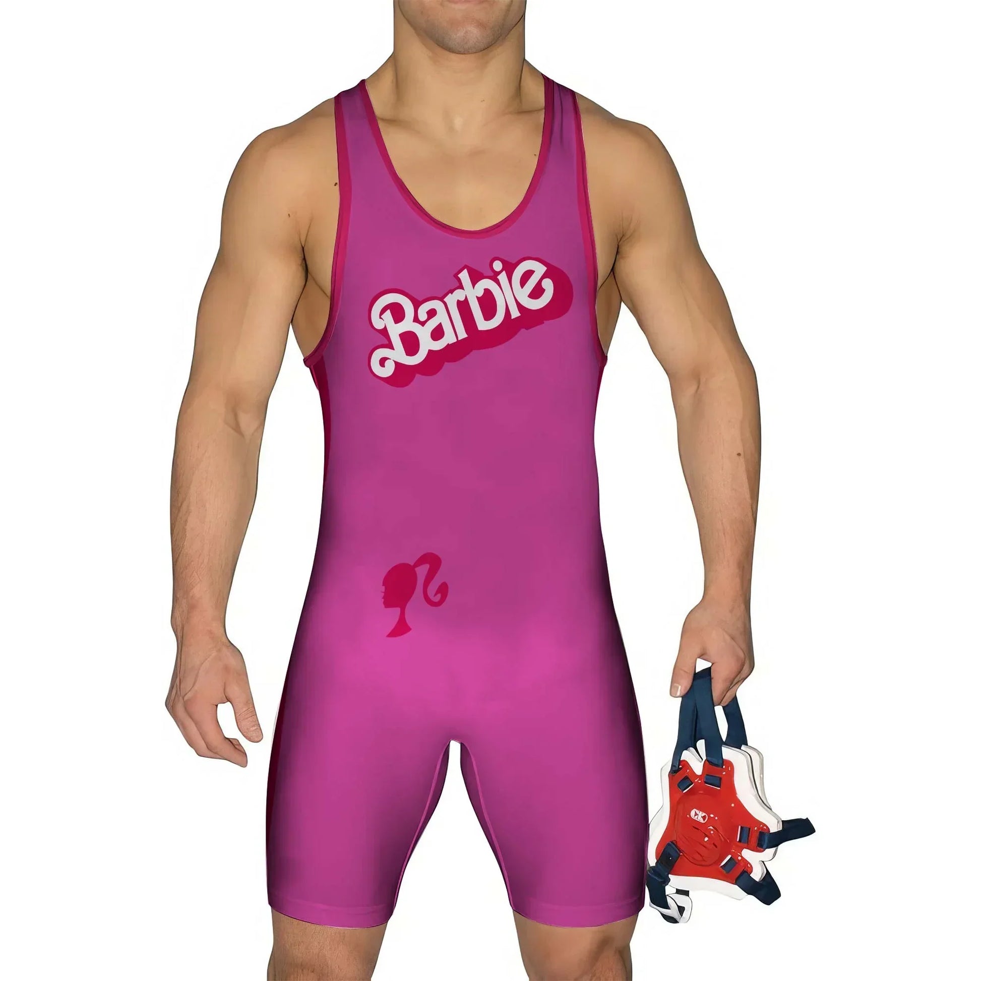 Barbie Wrestling Singlet