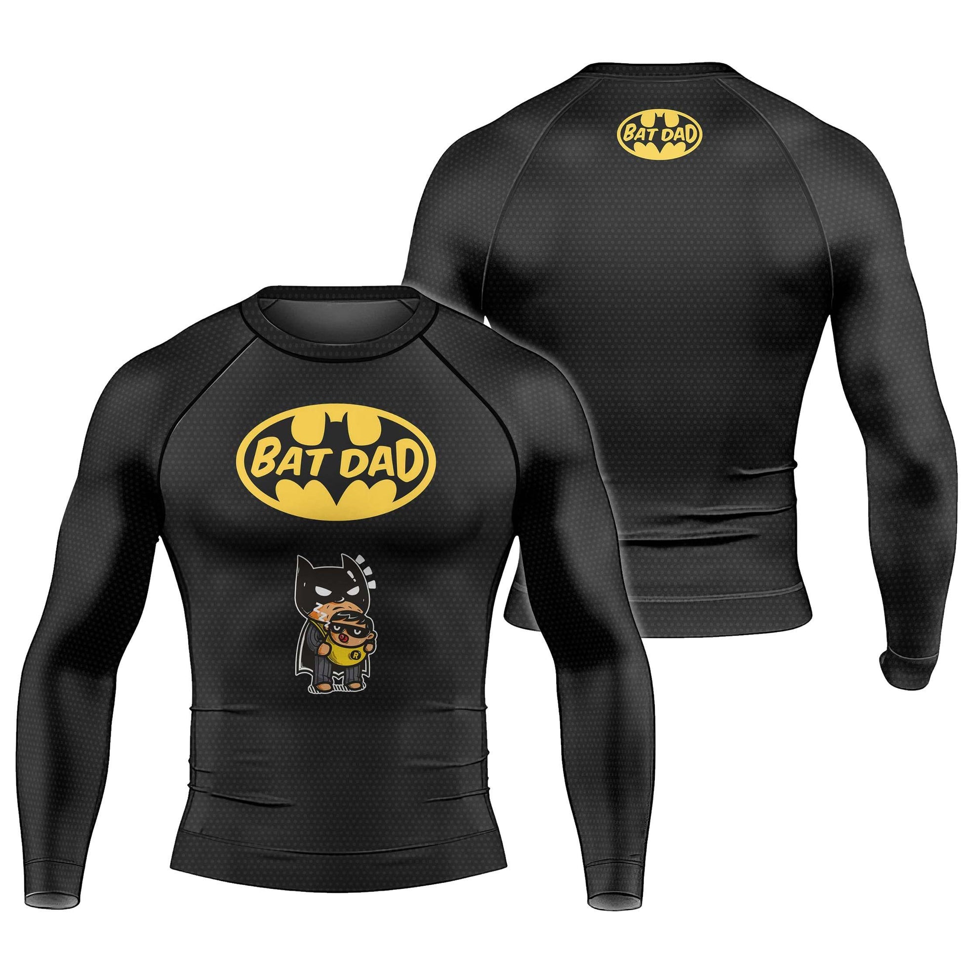 Bat Dad Rash Guard