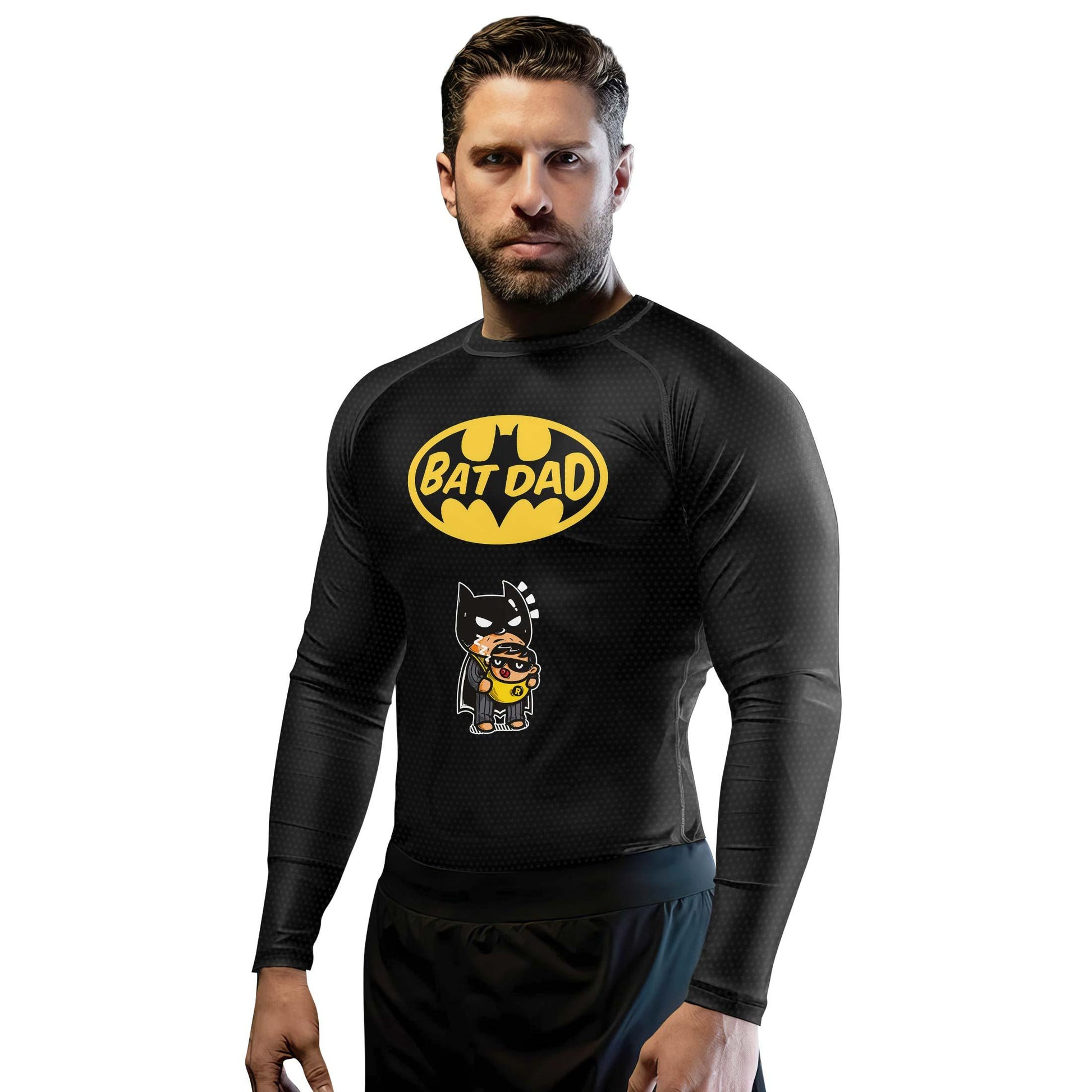 Bat Dad Rash Guard