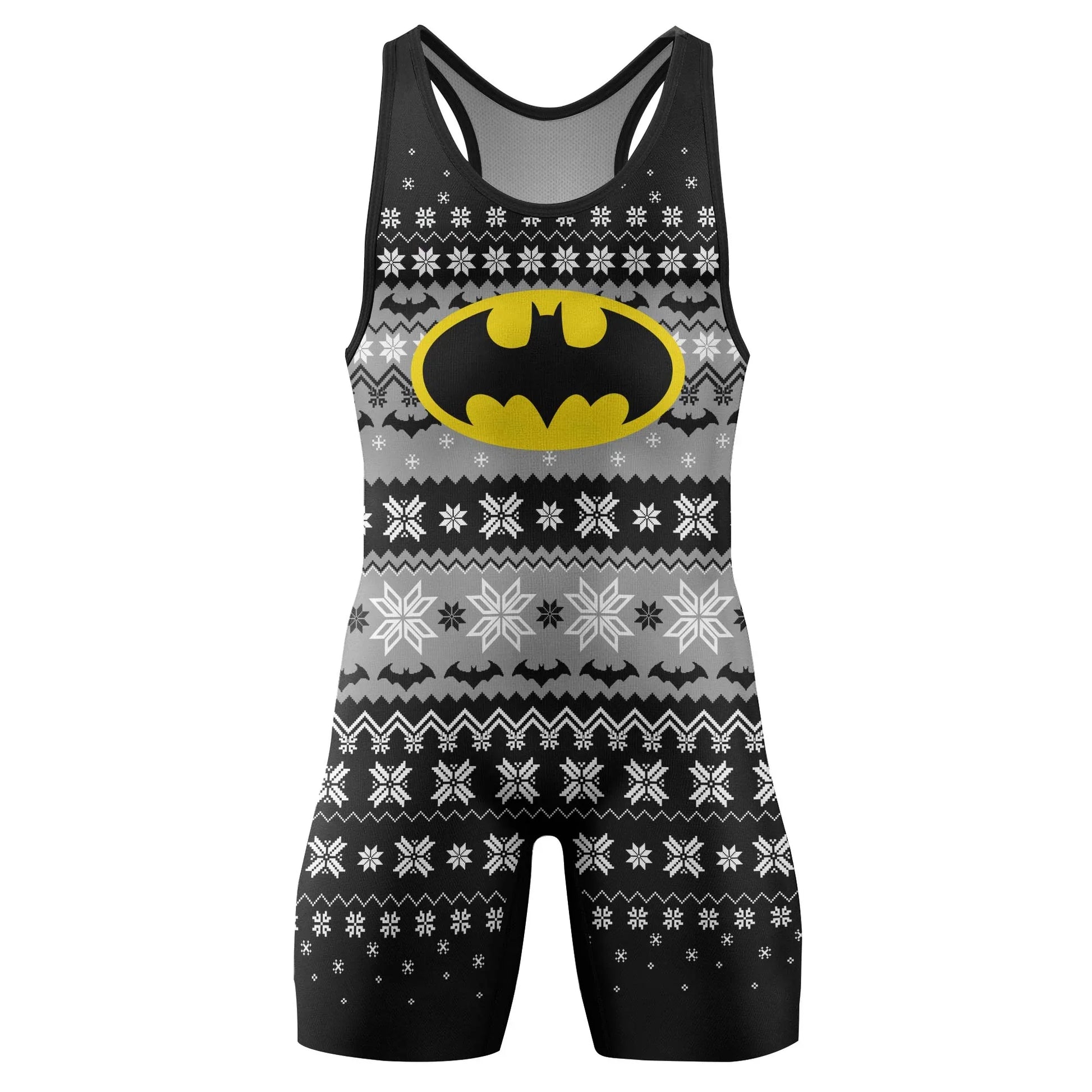 Batman Christmas Wrestling Singlet