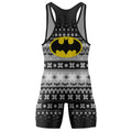 Batman Christmas Wrestling Singlet