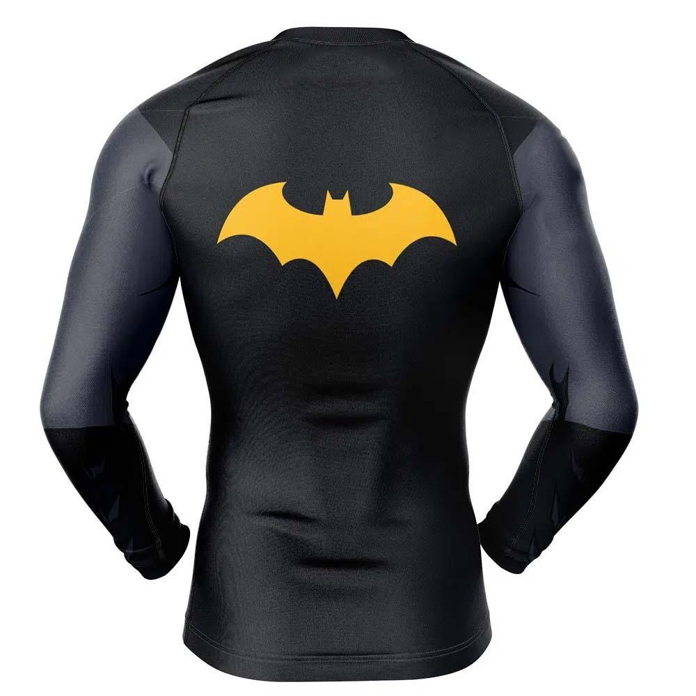  × BATMAN コンプレッションウェア M Batman Cosplay Rash Guard for MMA, BJJ, and Fitness
