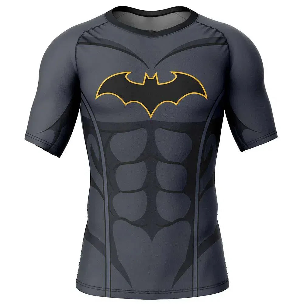 Batman Rash Batman Cosplay Rash Guard for MMA, BJJ, and Fitness