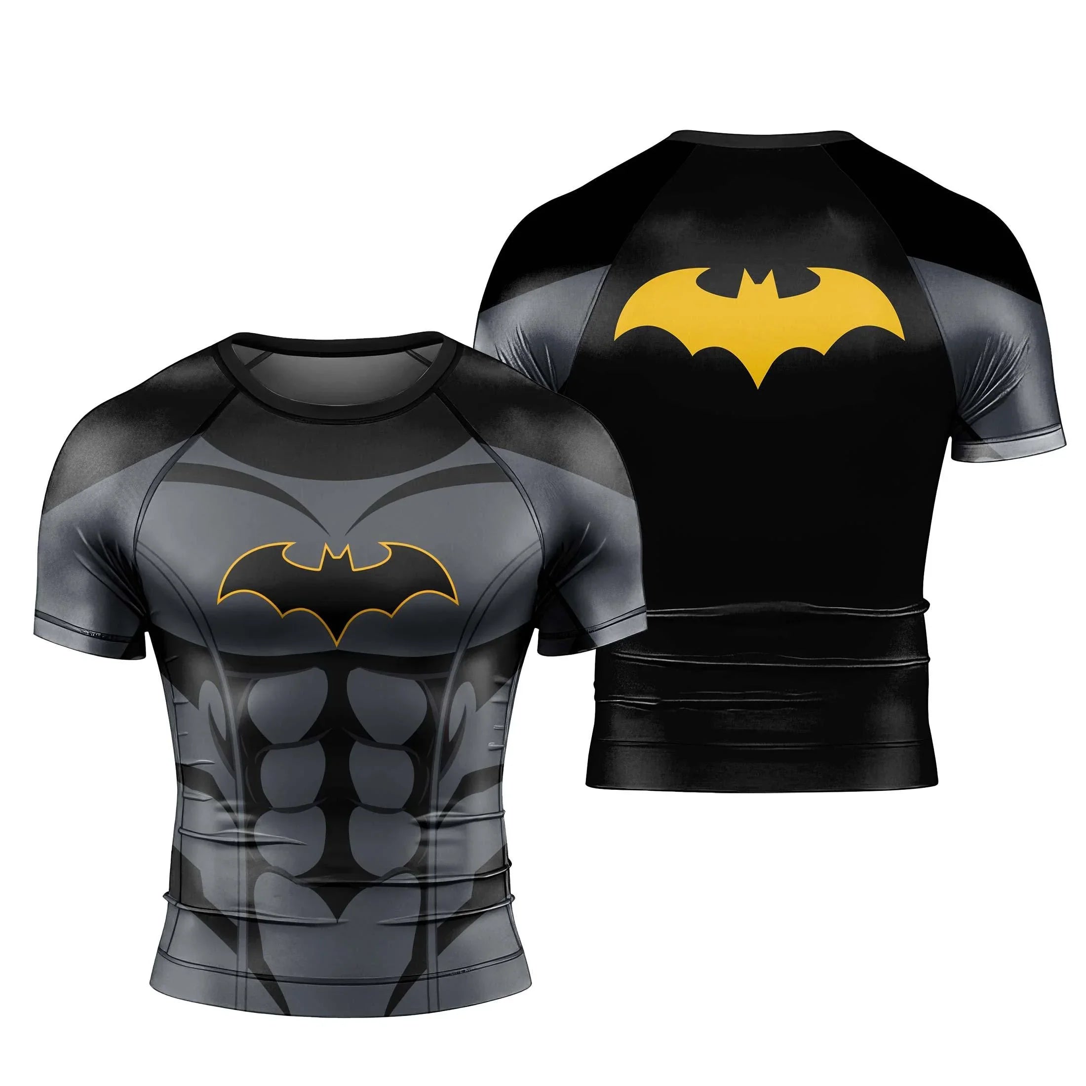 Batman Rebirth Rash Guard for MMA & Fitness
