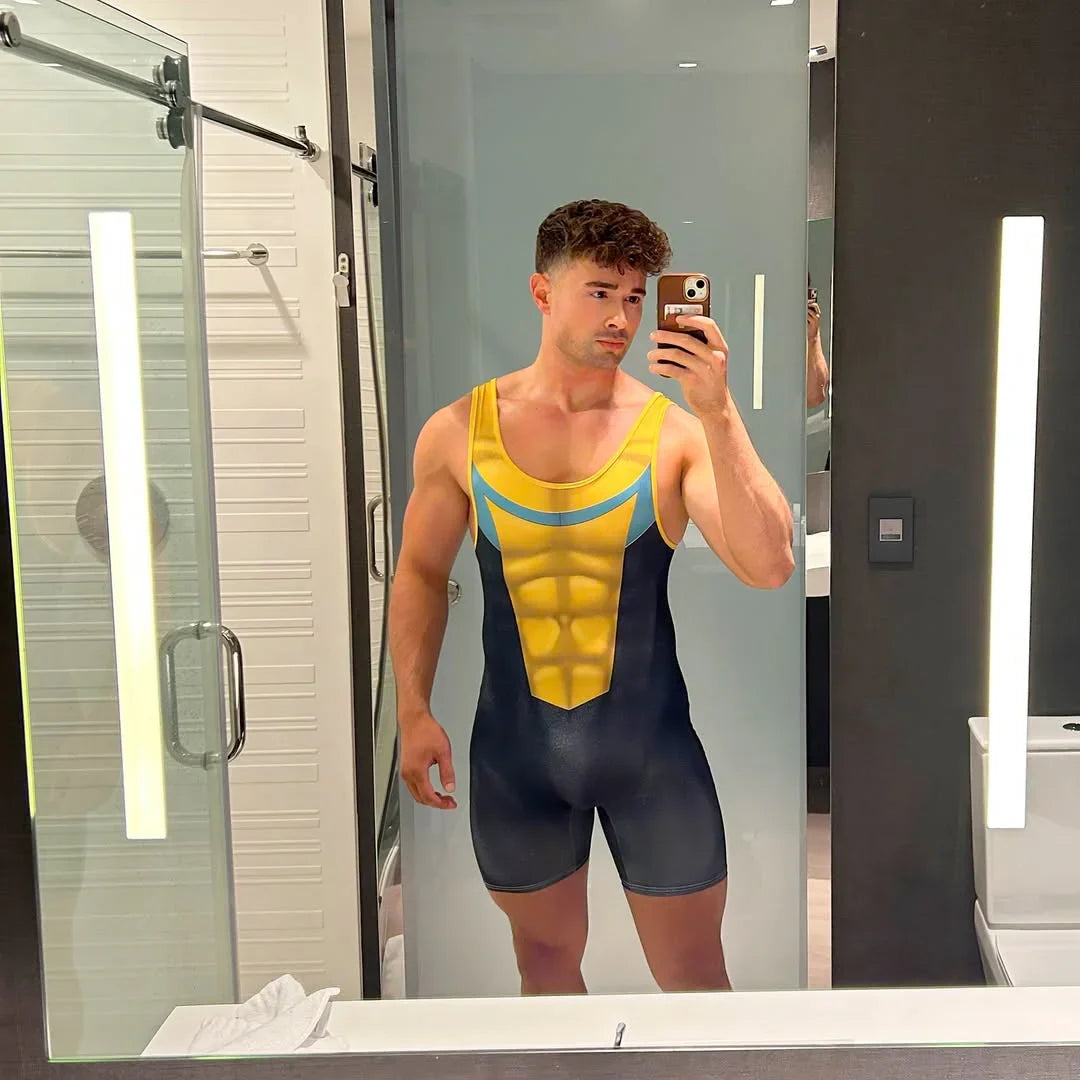 Invincible Mark Grayson Wrestling Singlet