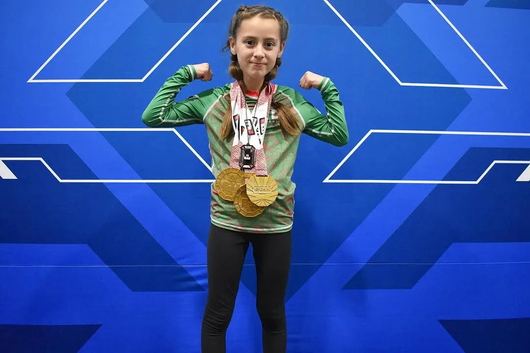 Mexico Flag Kids Rash Guard