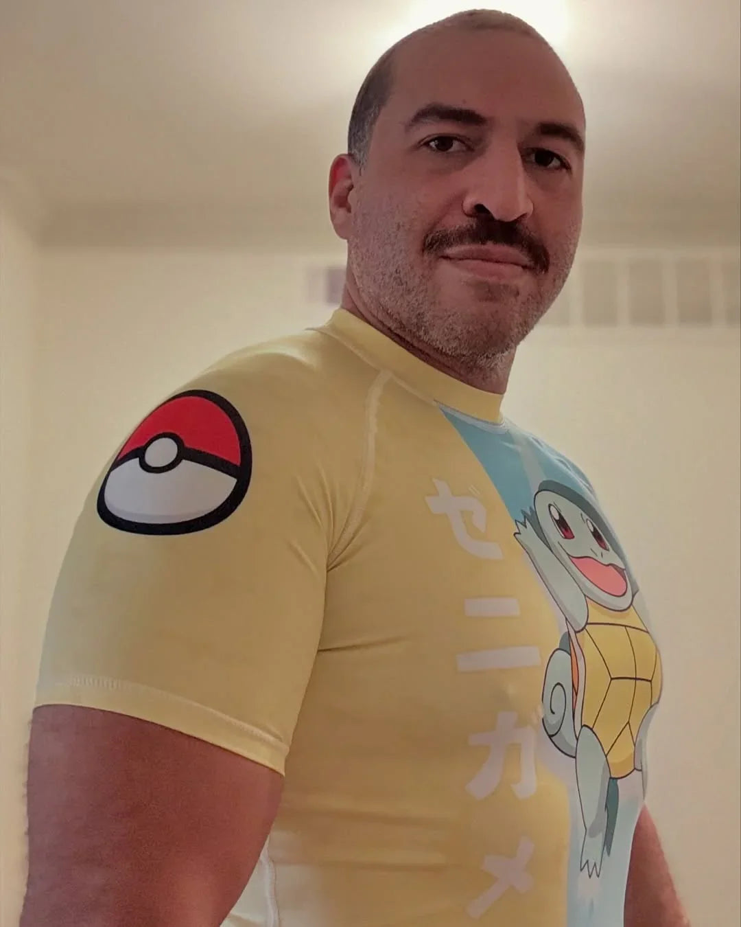Pokemon Squirtle Water Gun Rash Guard