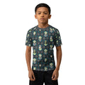 Beetlejuice Ghost Portraits Kids Rash Guard