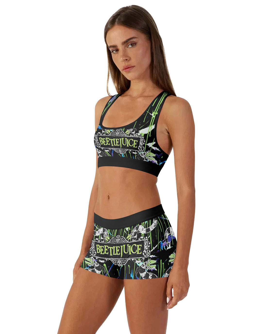 Beetlejuice Sandworms Women's Workout Set