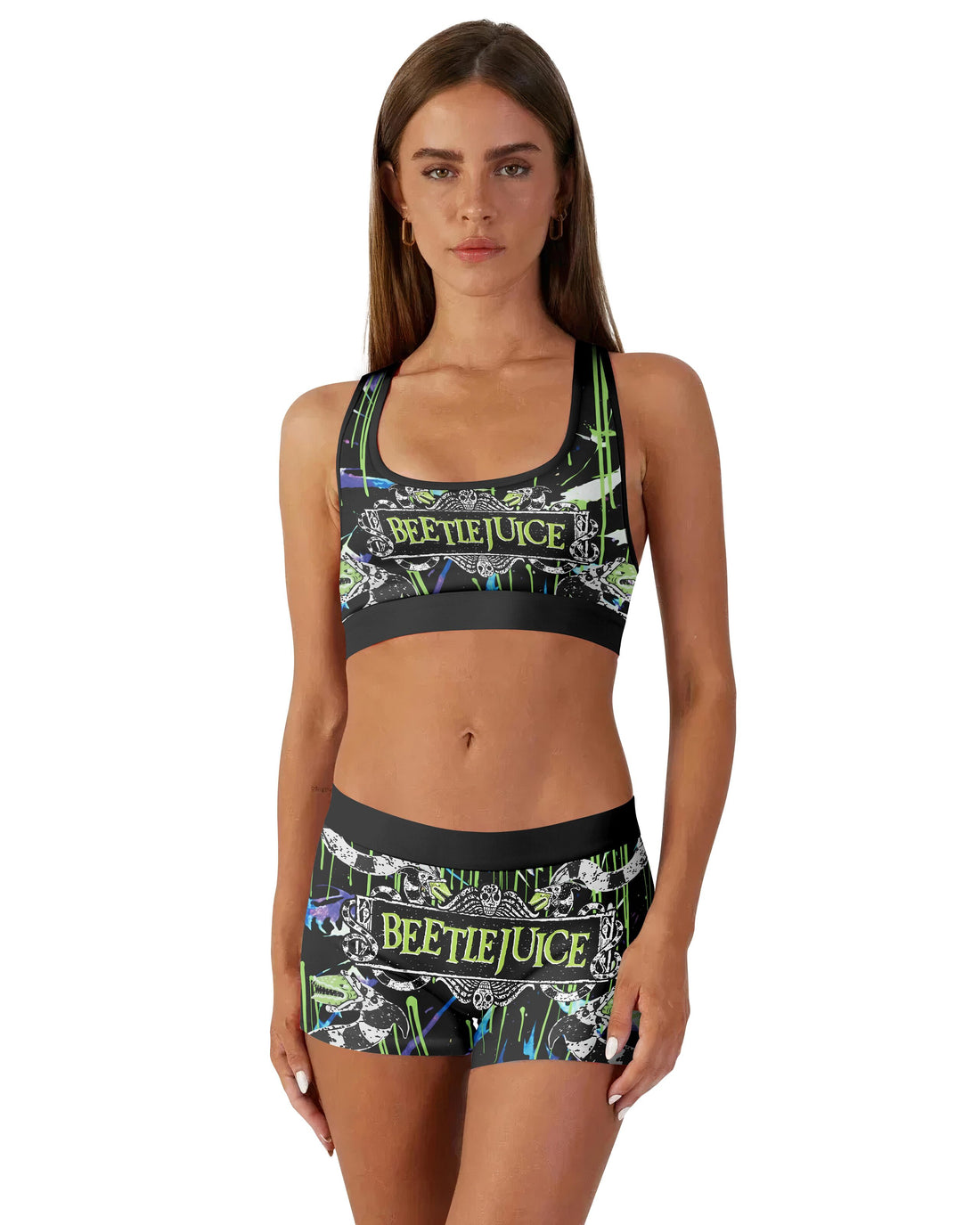 Beetlejuice Sandworms Women's Workout Set