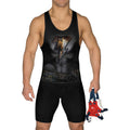 Black Adam Wrestling Singlet