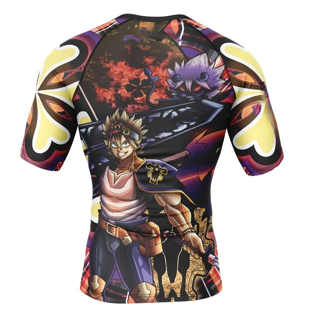 Black Clover Black Bulls Asta Rash Guard