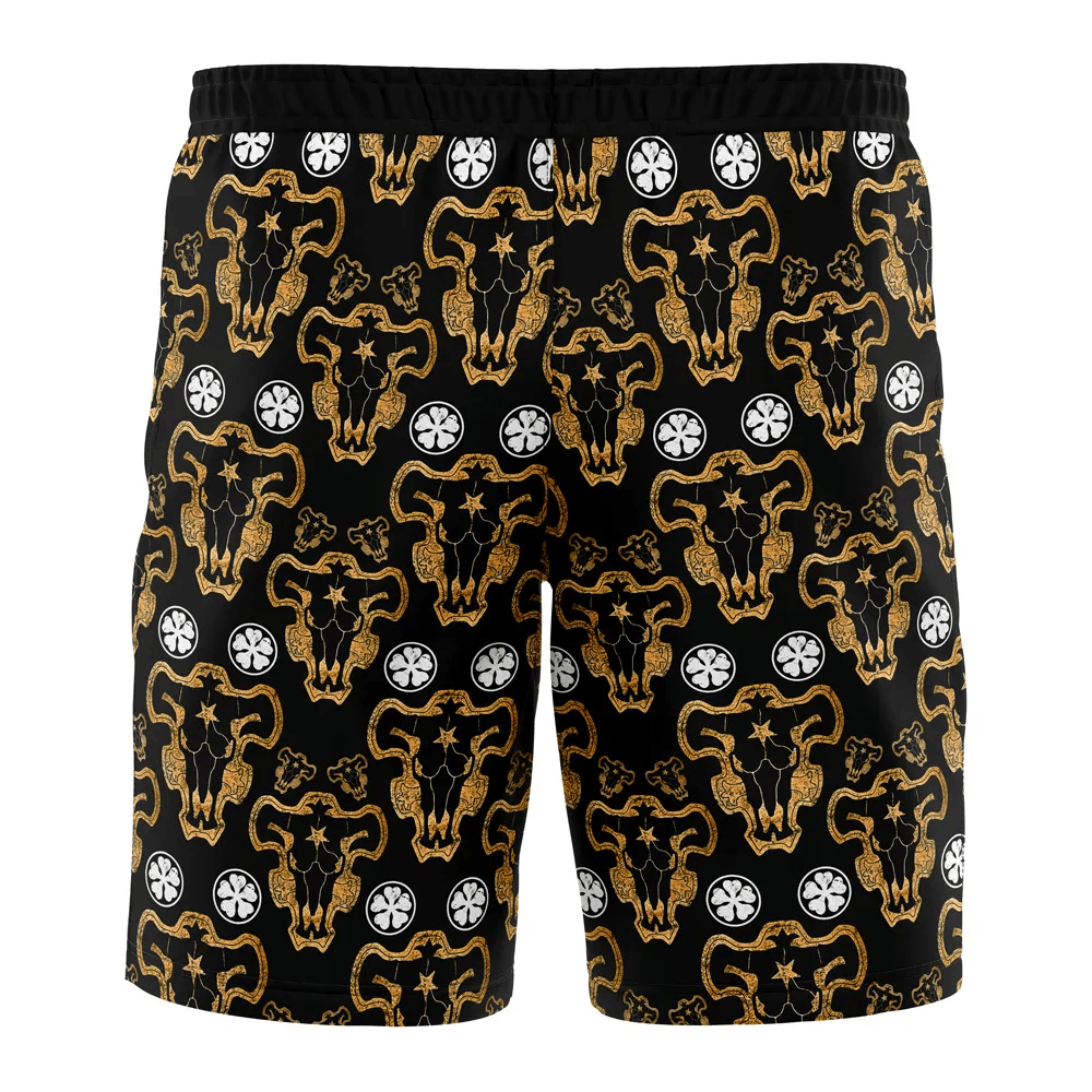 Black Clover Black Bulls Swim Trunks
