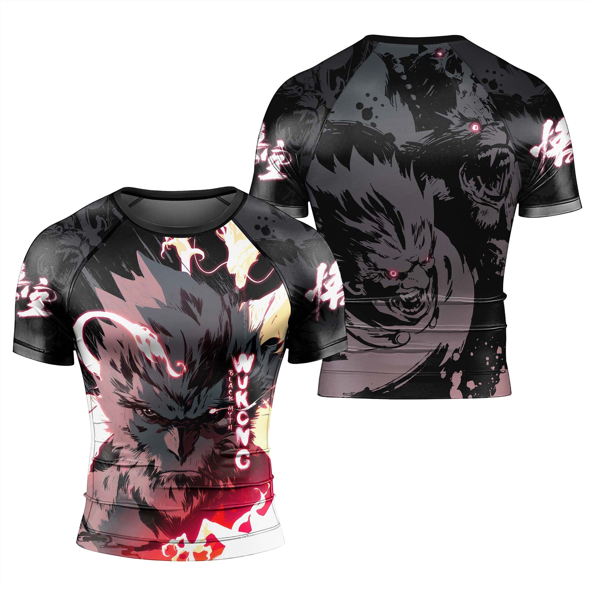 Black Myth Wukong Enemy Illusion Rash Guard