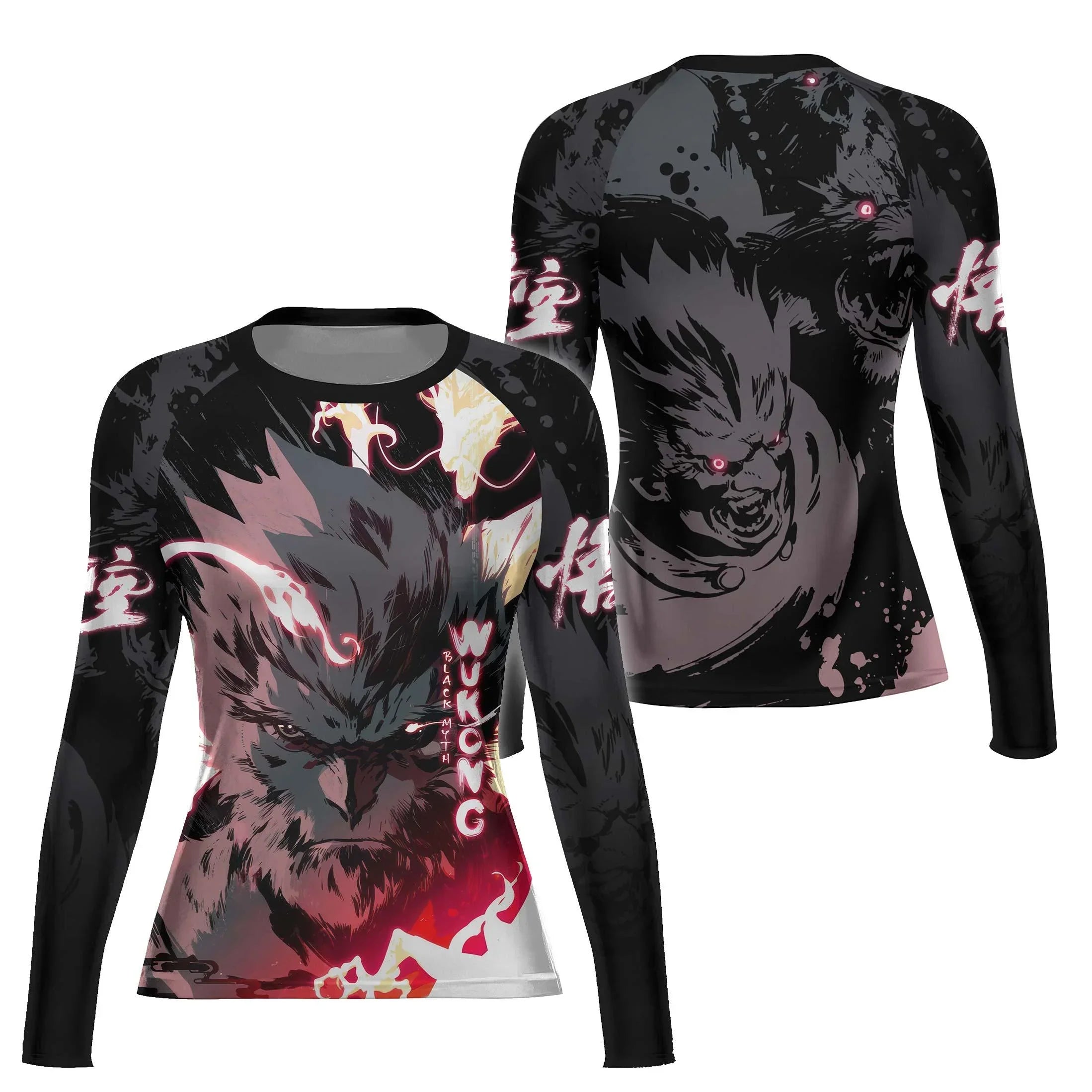 Black Myth Wukong Enemy Illusion Rash Guard | Wukong Rash Guard