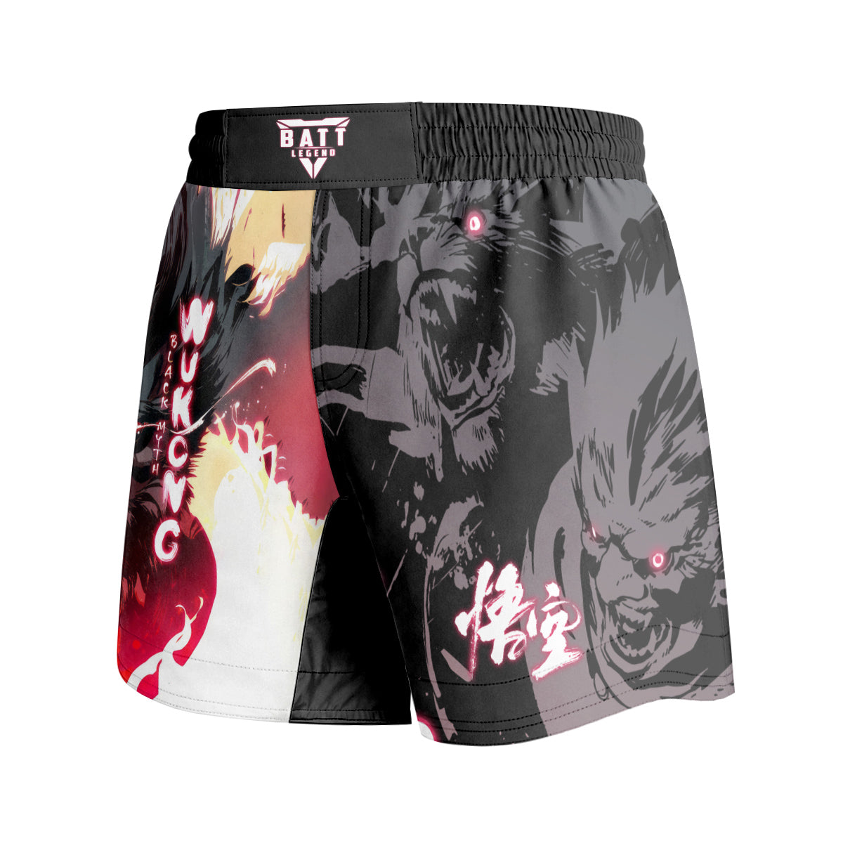 Black Myth Wukong Enemy Illusion Grappling Shorts