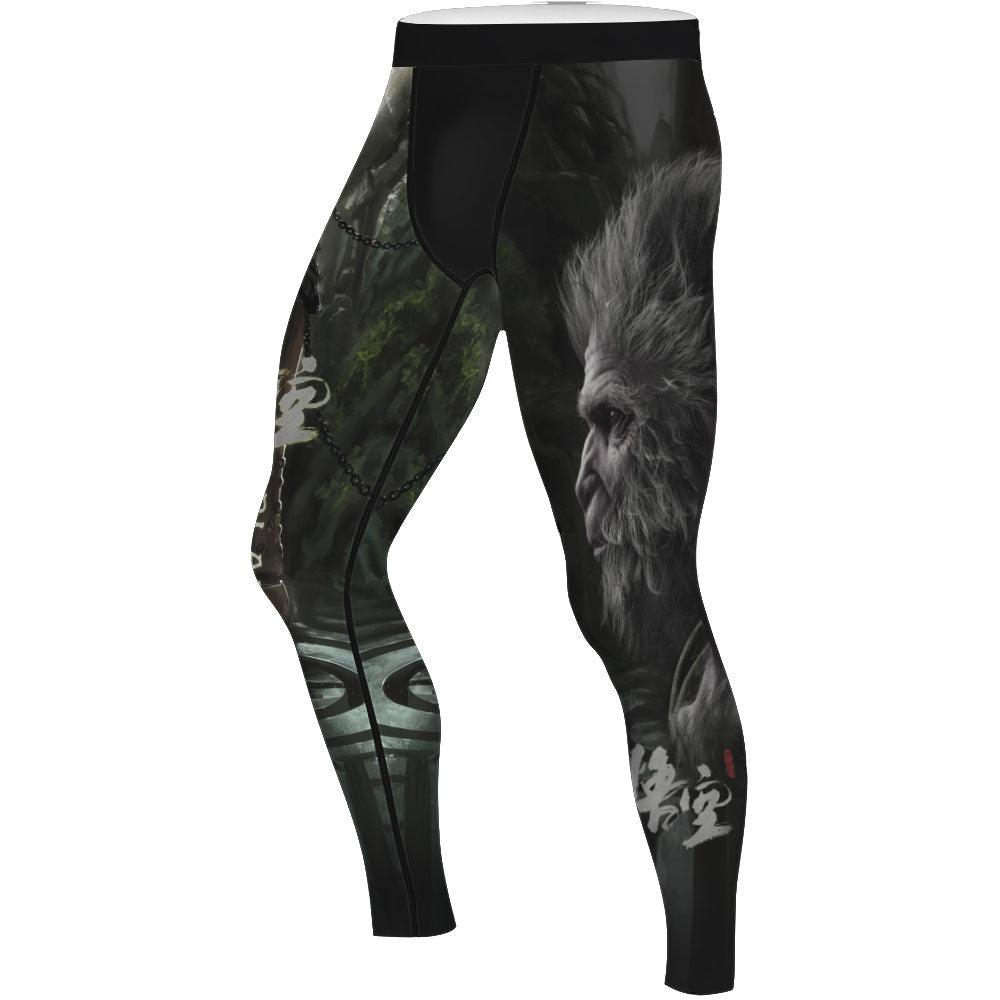 Black Myth Wukong Men's Compression Leggings