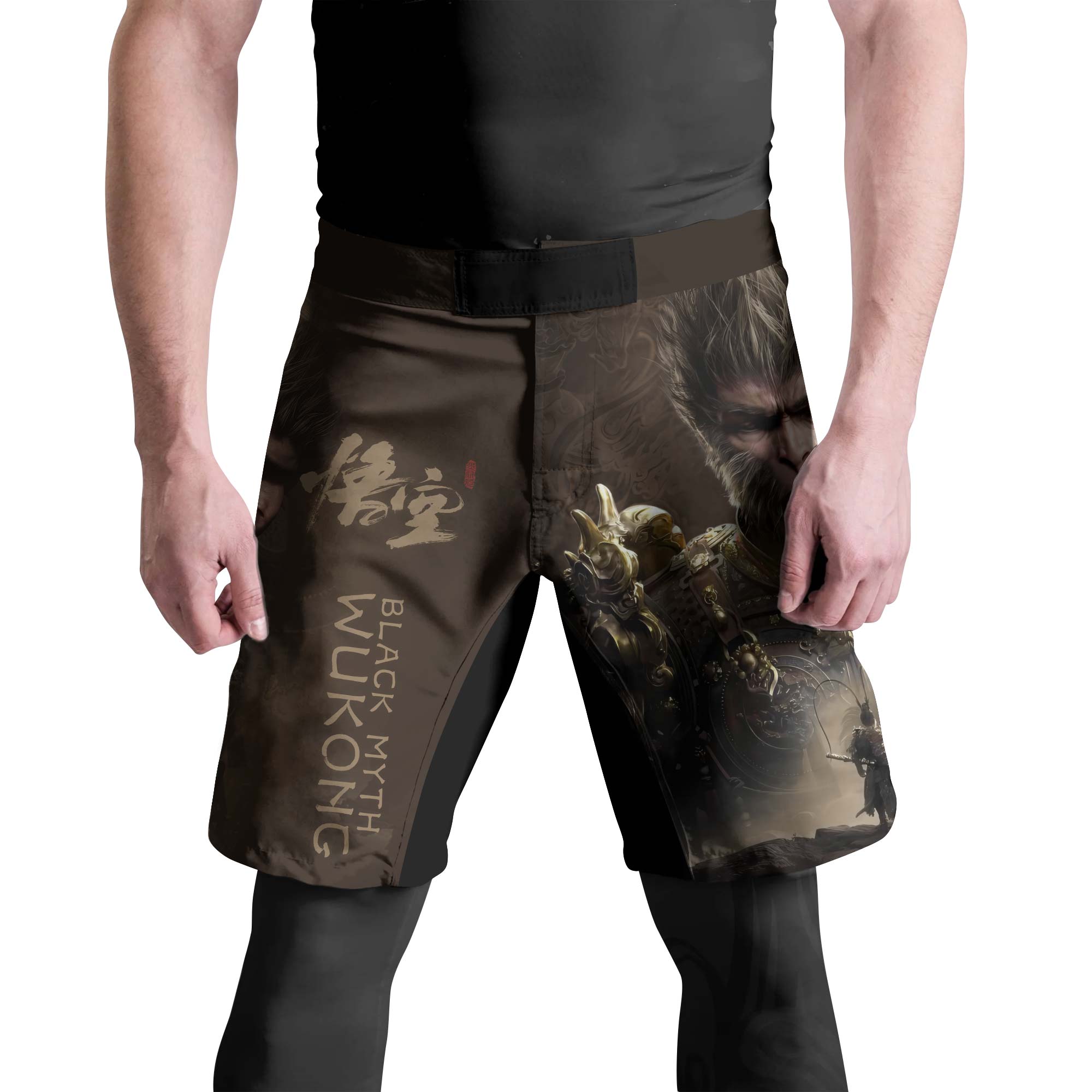 Black Myth Wukong Person of Divine Mandate Fight Shorts