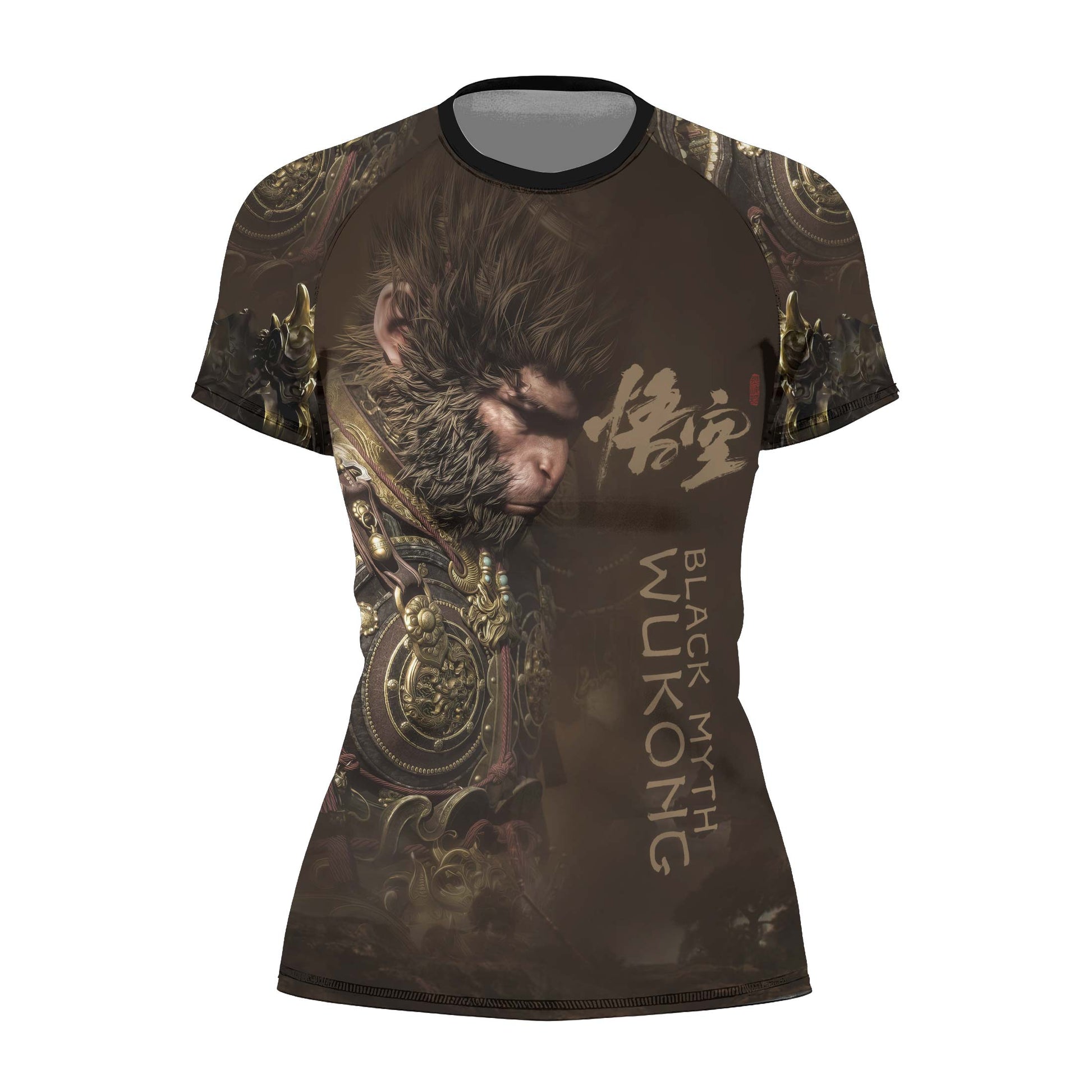 Black Myth Wukong Person of Divine Mandate Rash Guard