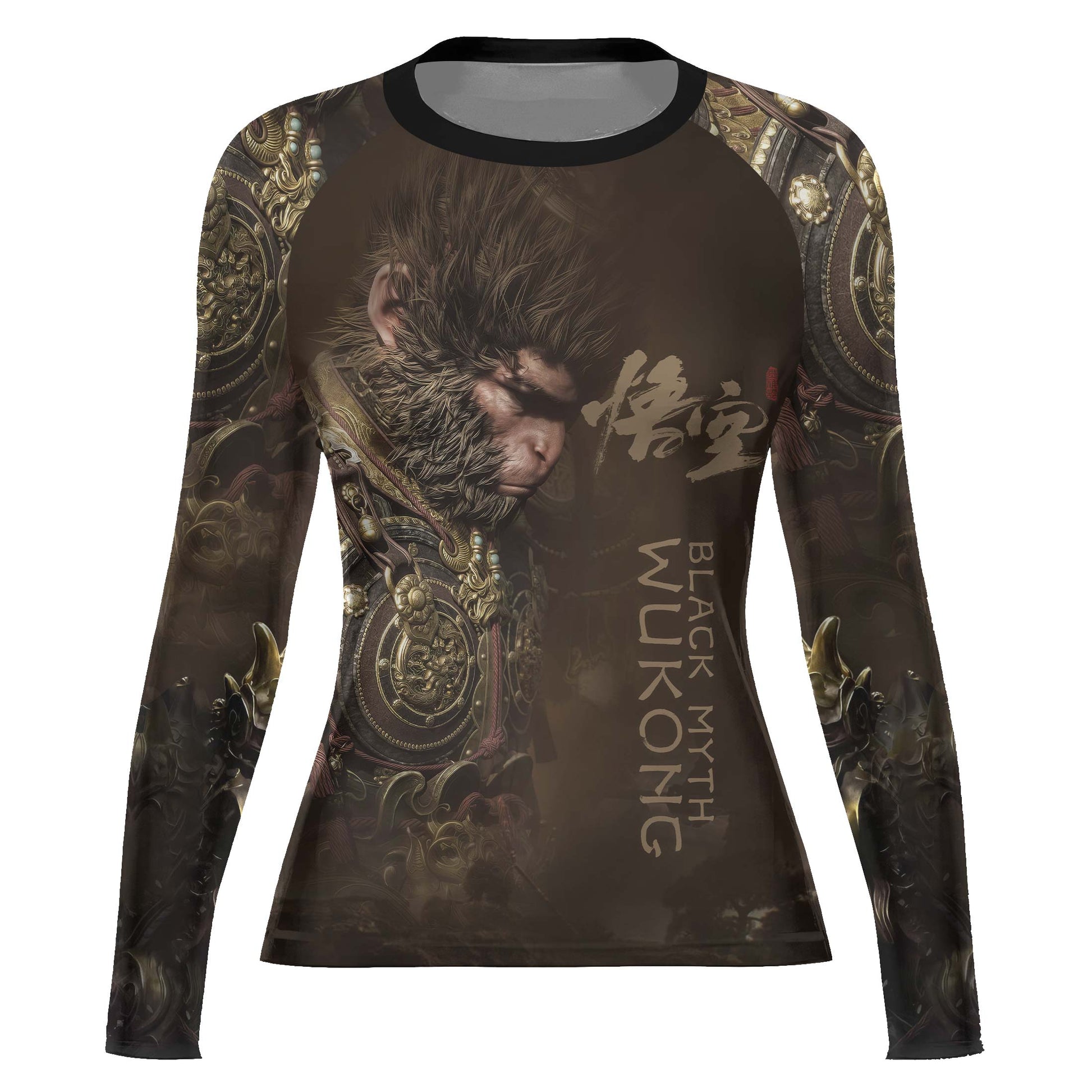 Black Myth Wukong Person of Divine Mandate Rash Guard