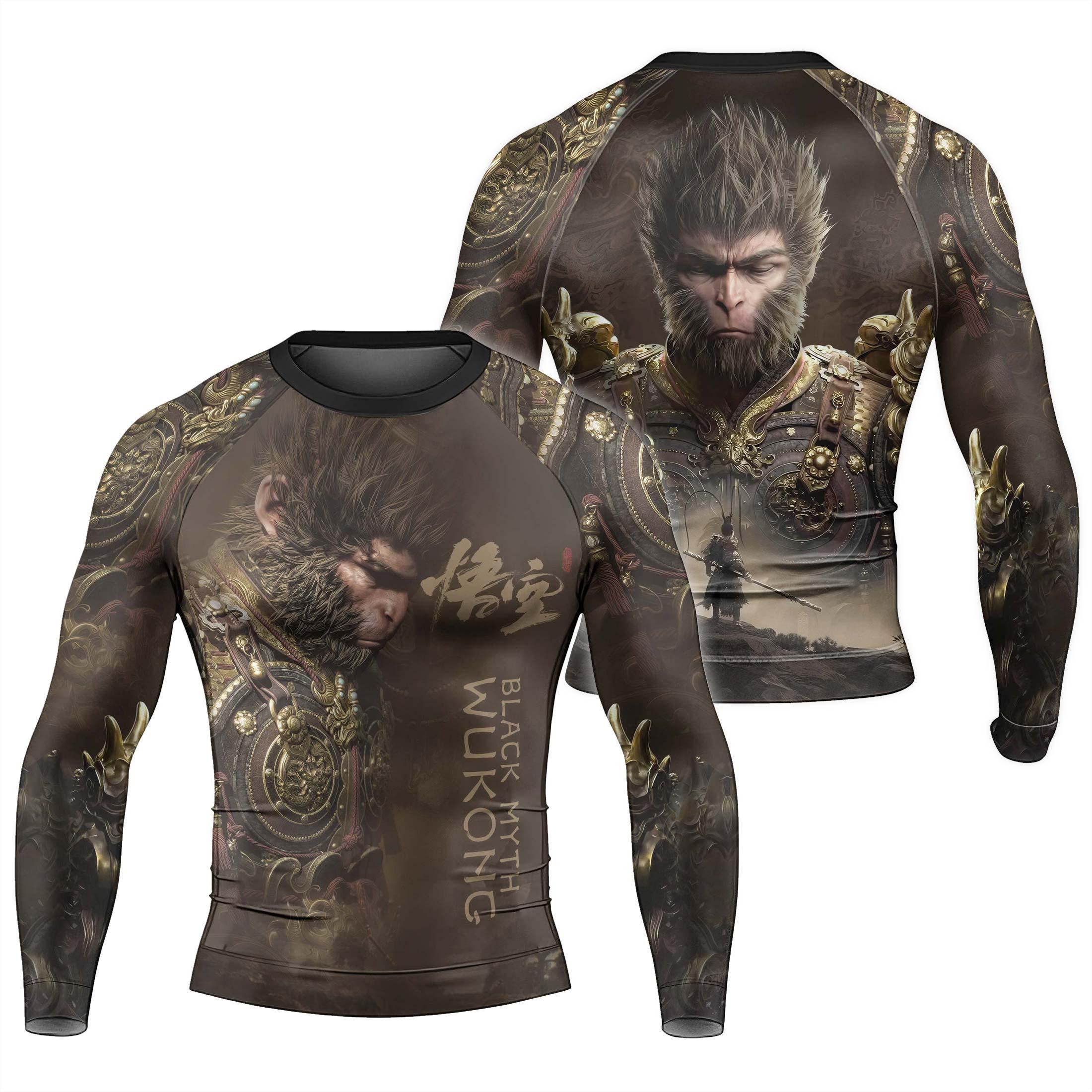 Black Myth Wukong Enemy Illusion Rash Guard | Wukong Rash Guard