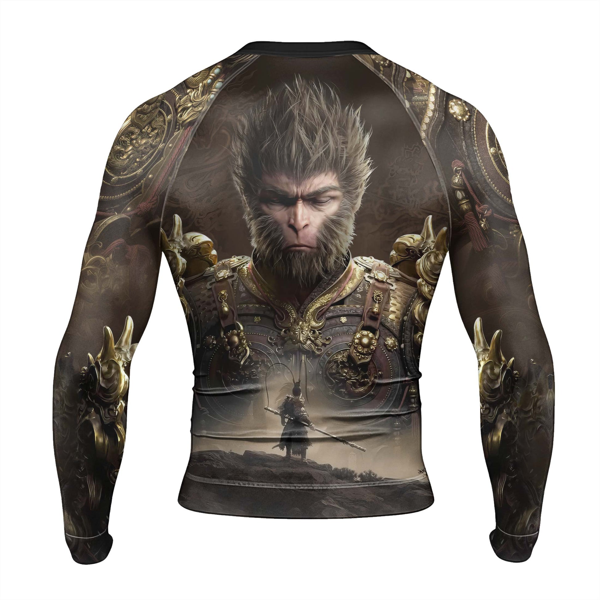 Black Myth Wukong Person of Divine Mandate Rash Guard