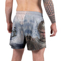 Black Myth Wukong Versus Four Heavenly Kings Grappling Shorts