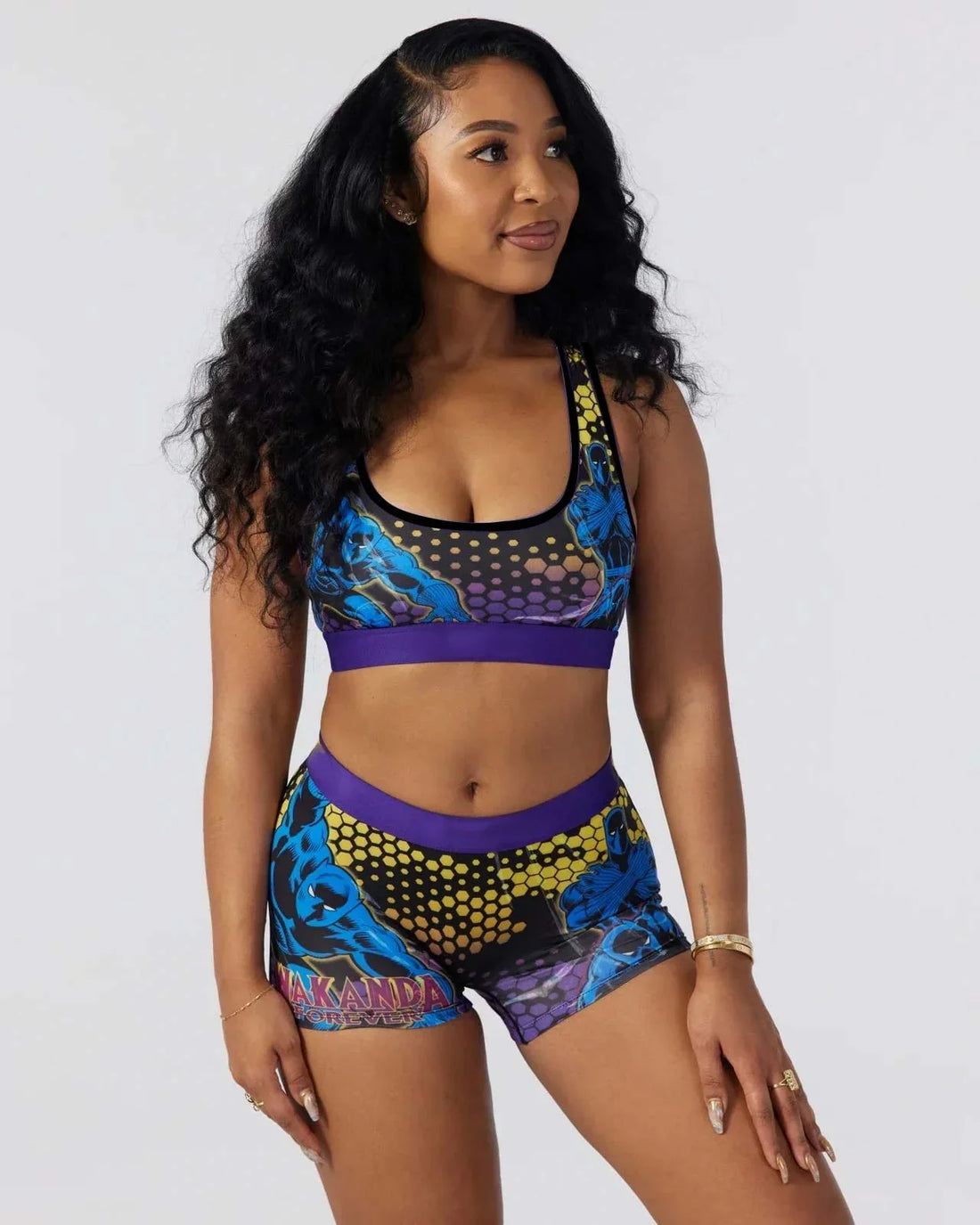 Black Panther Women's Workout Set