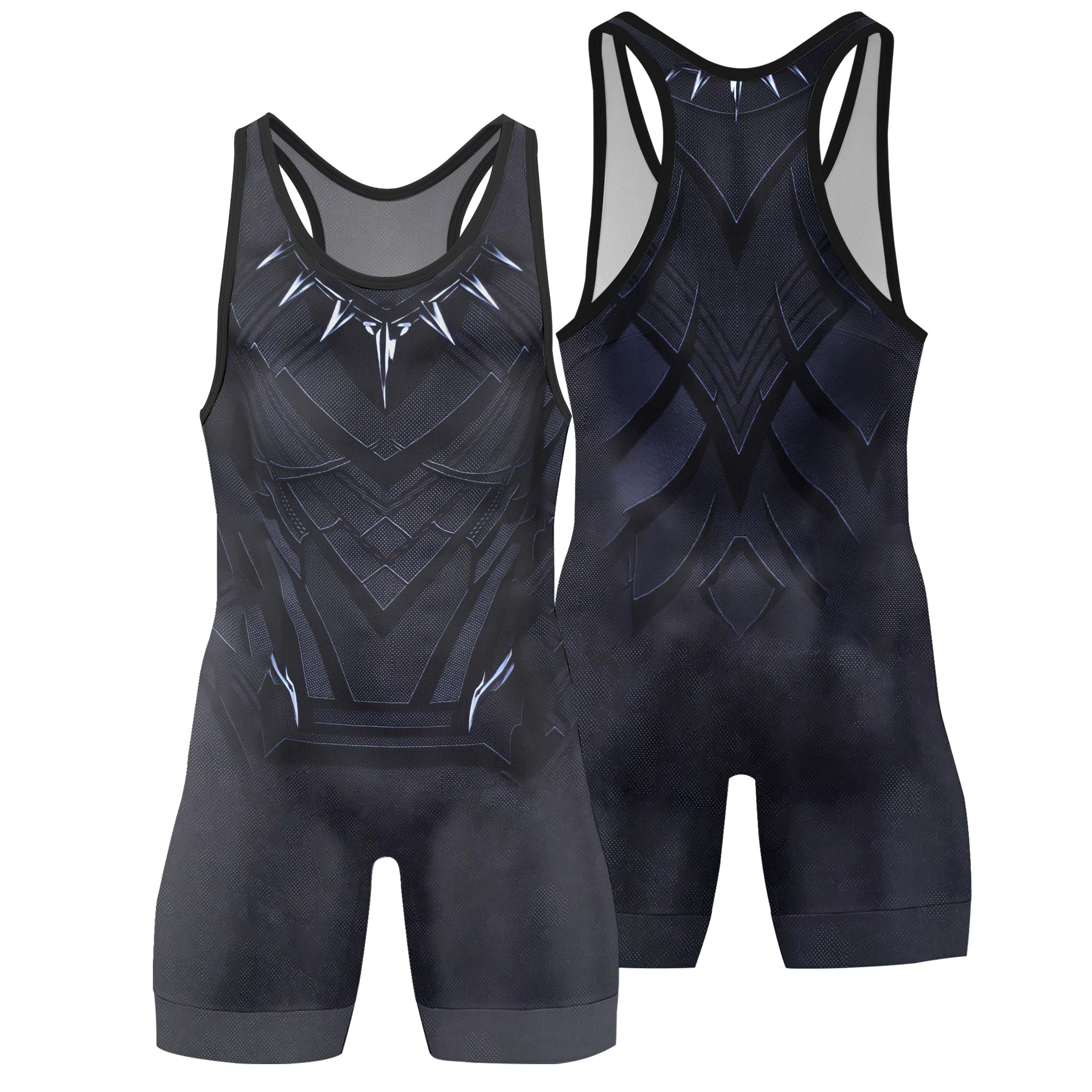 Black Panther Wrestling Singlet