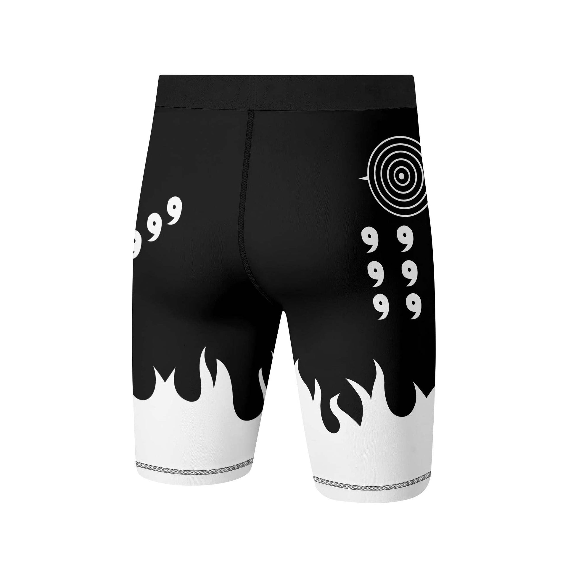 Black Sage of Six Paths Naruto Compression Shorts