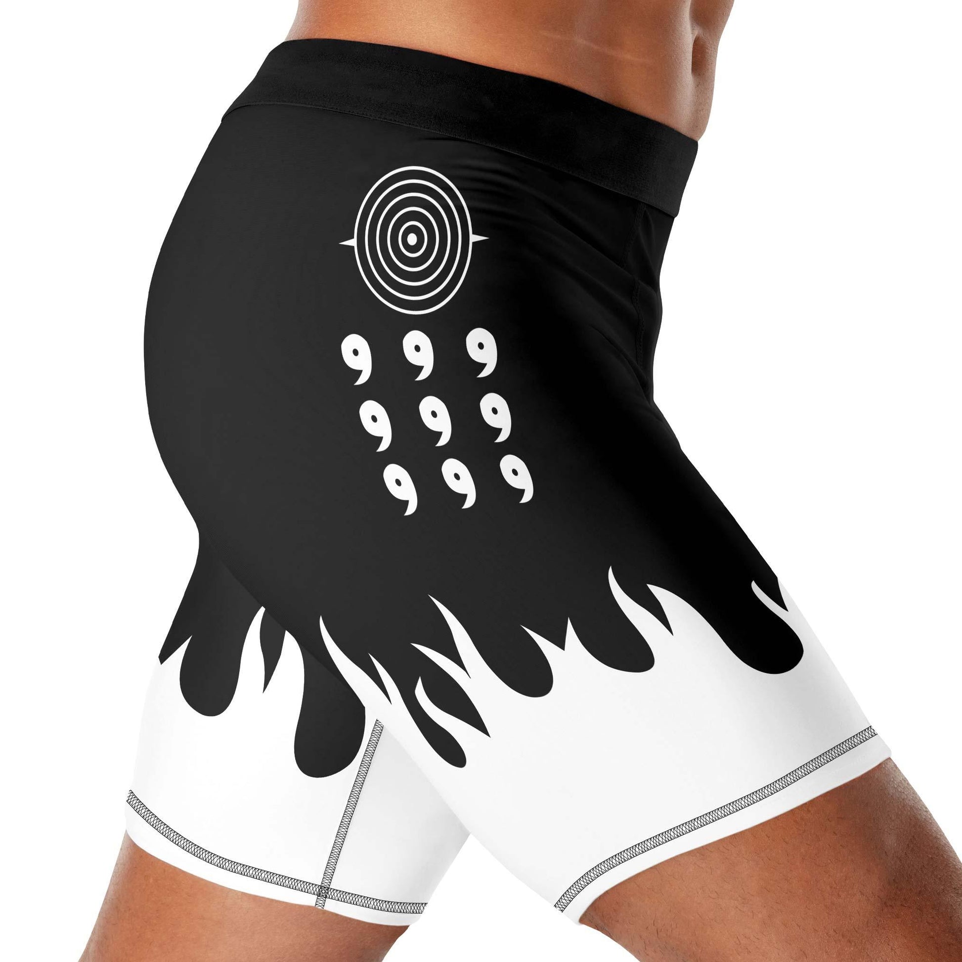 Black Sage of Six Paths Naruto Compression Shorts