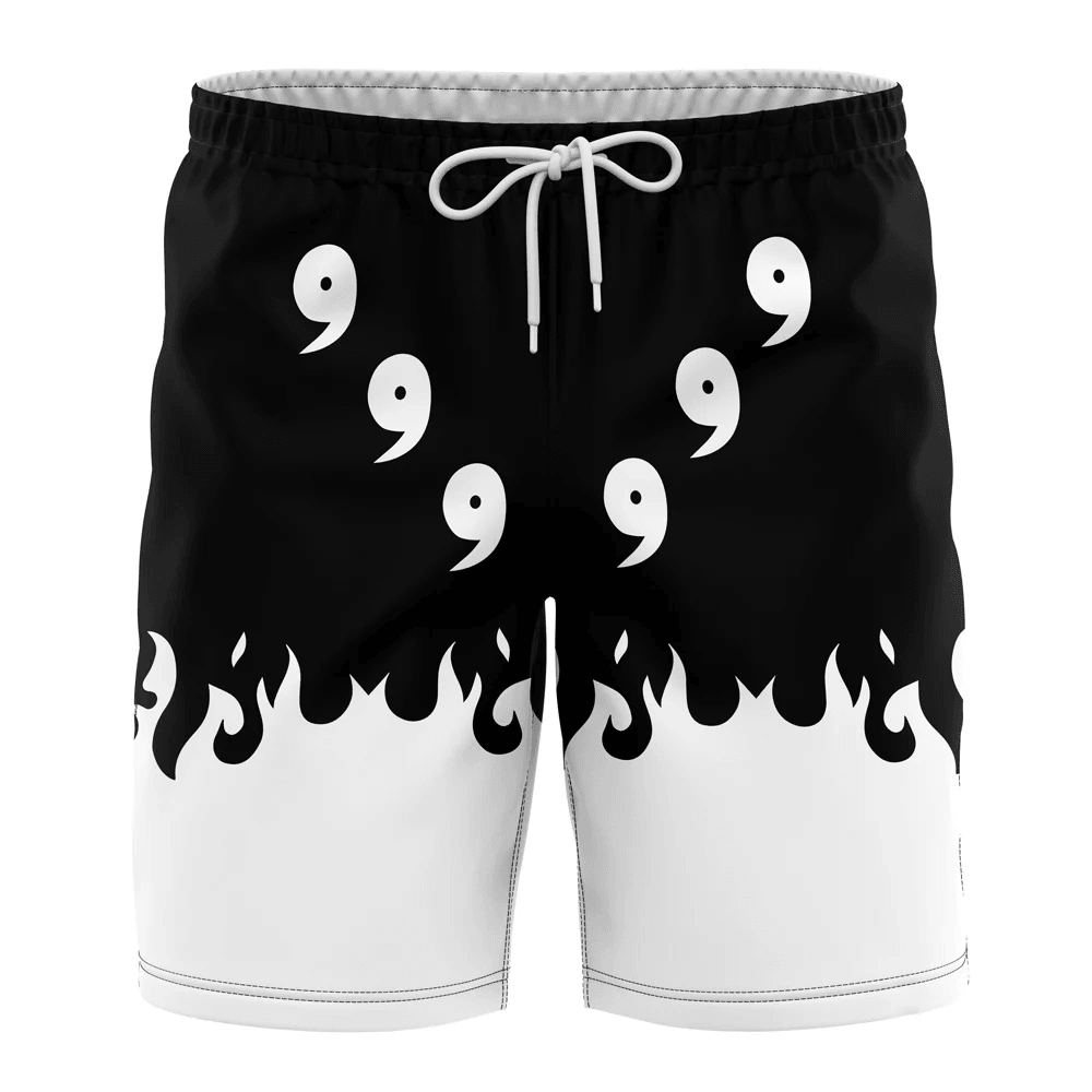 Black Sage of Six Paths Naruto Swim Trunks