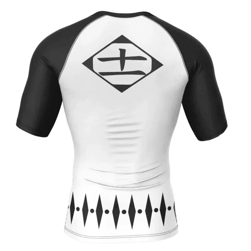 Bleach Kenpachi Zaraki Cloak Rash Guard | Anime Rash Guard