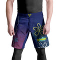 Blue Lagoon Cartoon Chaos Fight Shorts