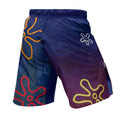 Blue Lagoon Cartoon Chaos Fight Shorts