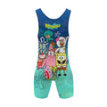 Blue Lagoon Cartoon Chaos Wrestling Singlet