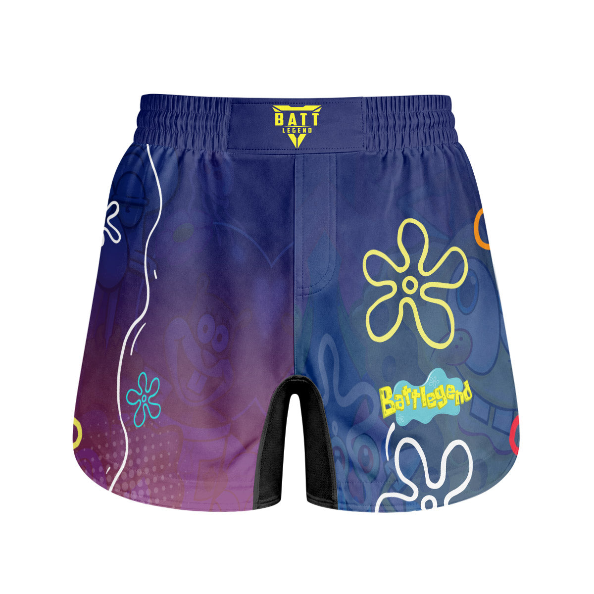 Blue Lagoon Cartoon Chaos Grappling Shorts