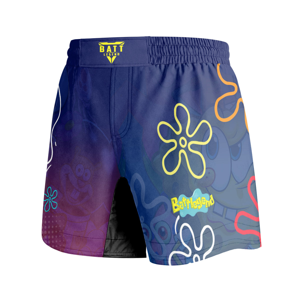 Blue Lagoon Cartoon Chaos Grappling Shorts