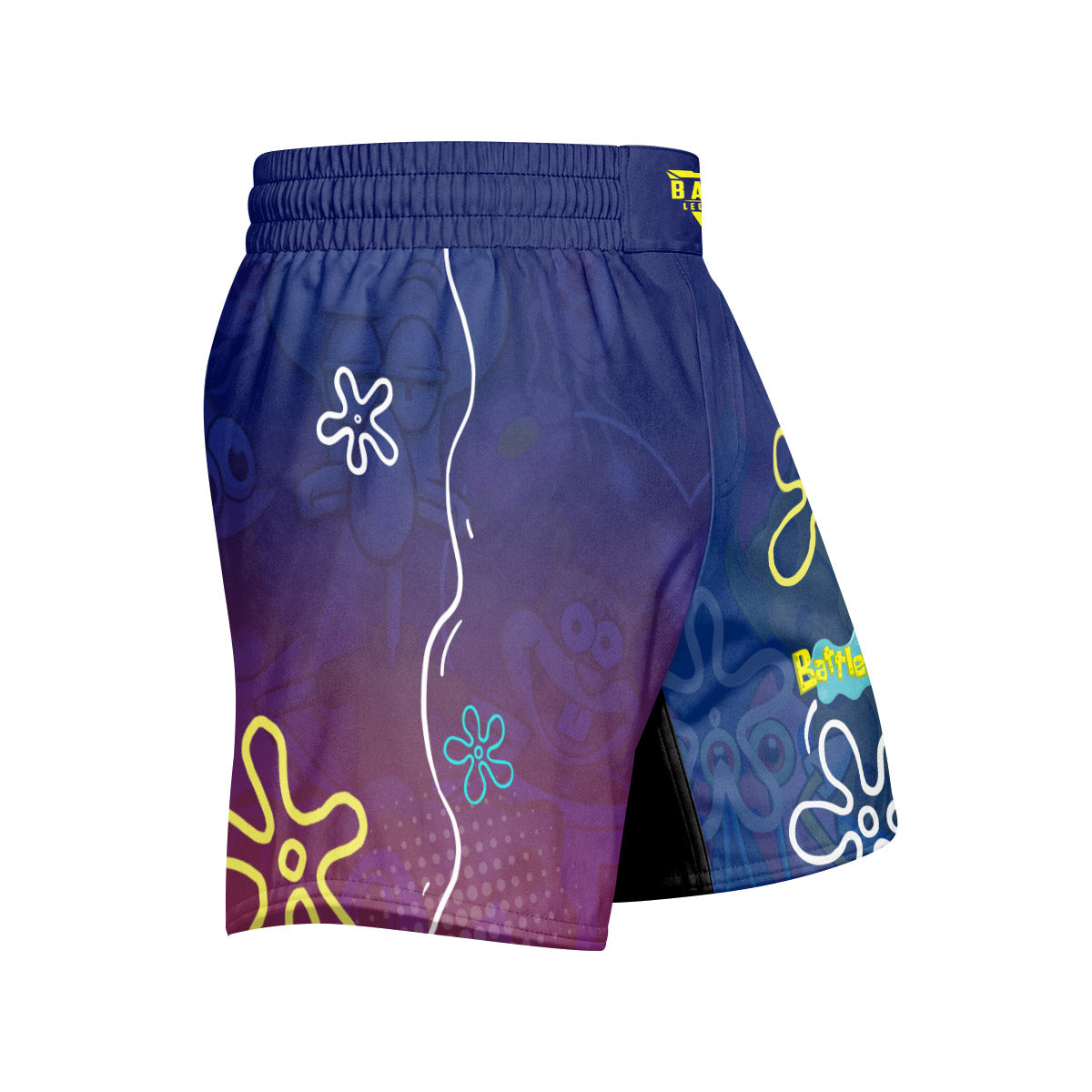 Blue Lagoon Cartoon Chaos Grappling Shorts