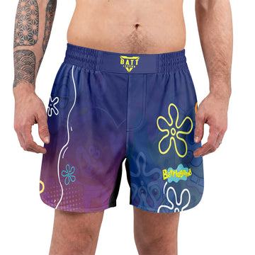 Blue Lagoon Cartoon Chaos Grappling Shorts