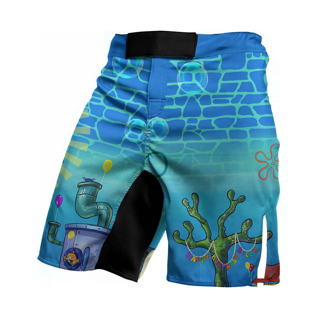 Blue Ocean Party Fight Shorts