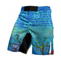 Blue Ocean Party Fight Shorts