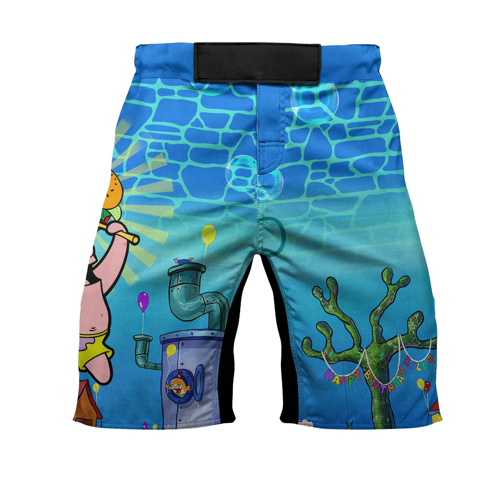 Blue Ocean Party Fight Shorts
