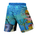 Blue Ocean Party Fight Shorts