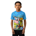 Blue Ocean Party Kids Rash Guard